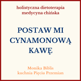 POSTAW MI CYNAMONOWĄ KAWĘ